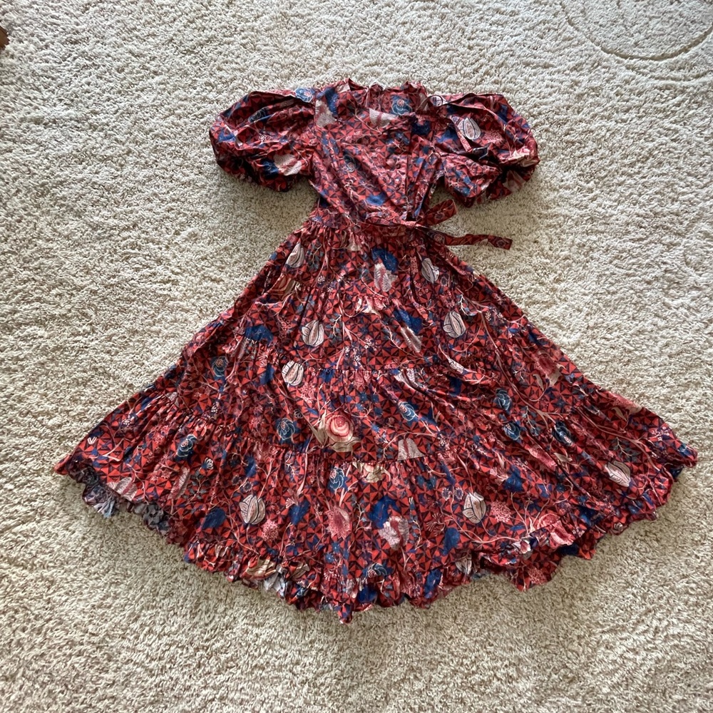 Ulla Johnson Agathe Hibiscus dress